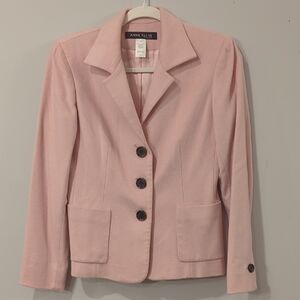 100% Cashmere Blazer Soft Pink size 2P